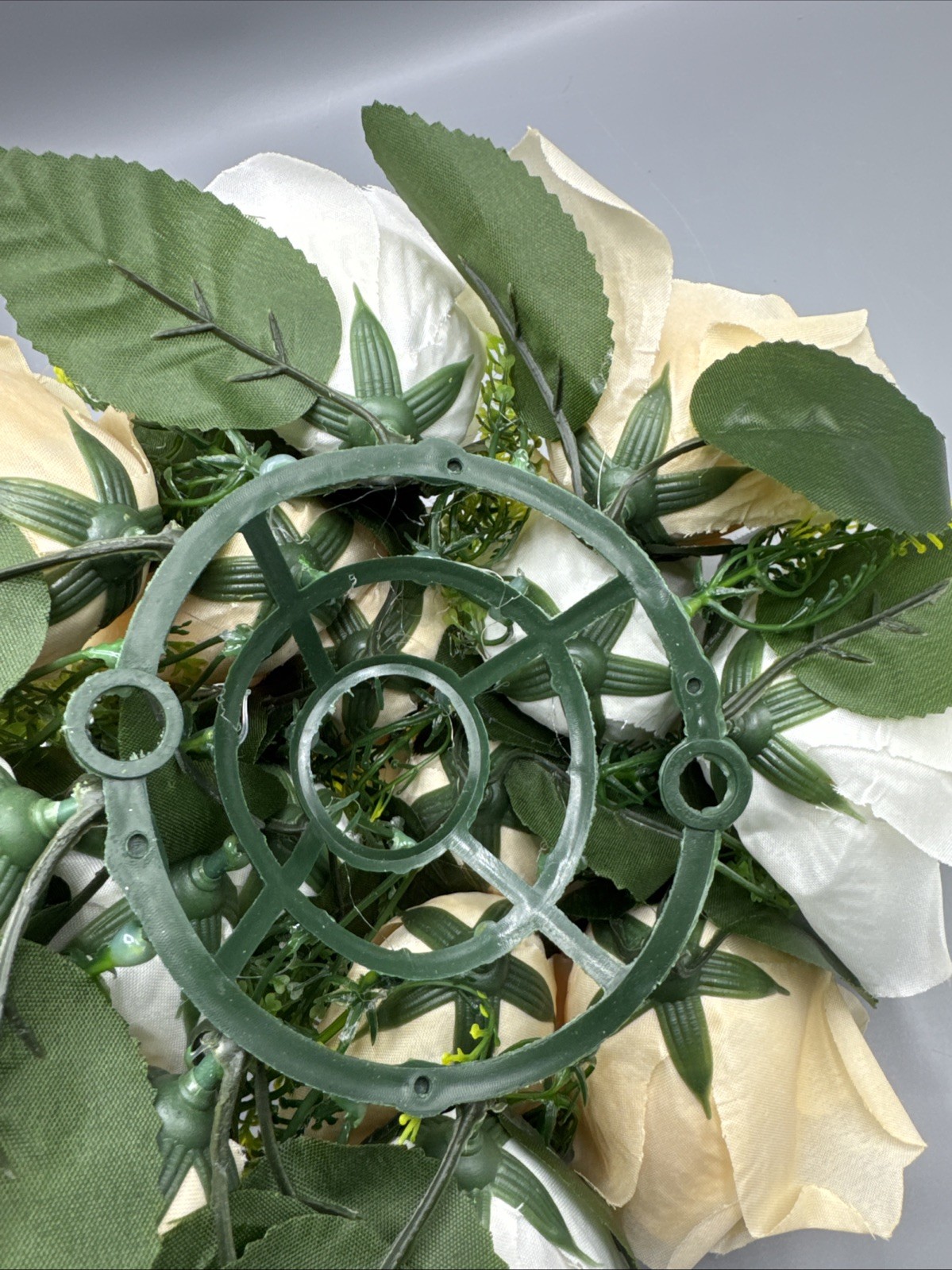 Flower Balls Wedding Rose Centerpieces: 10 Pcs Champagne/White
