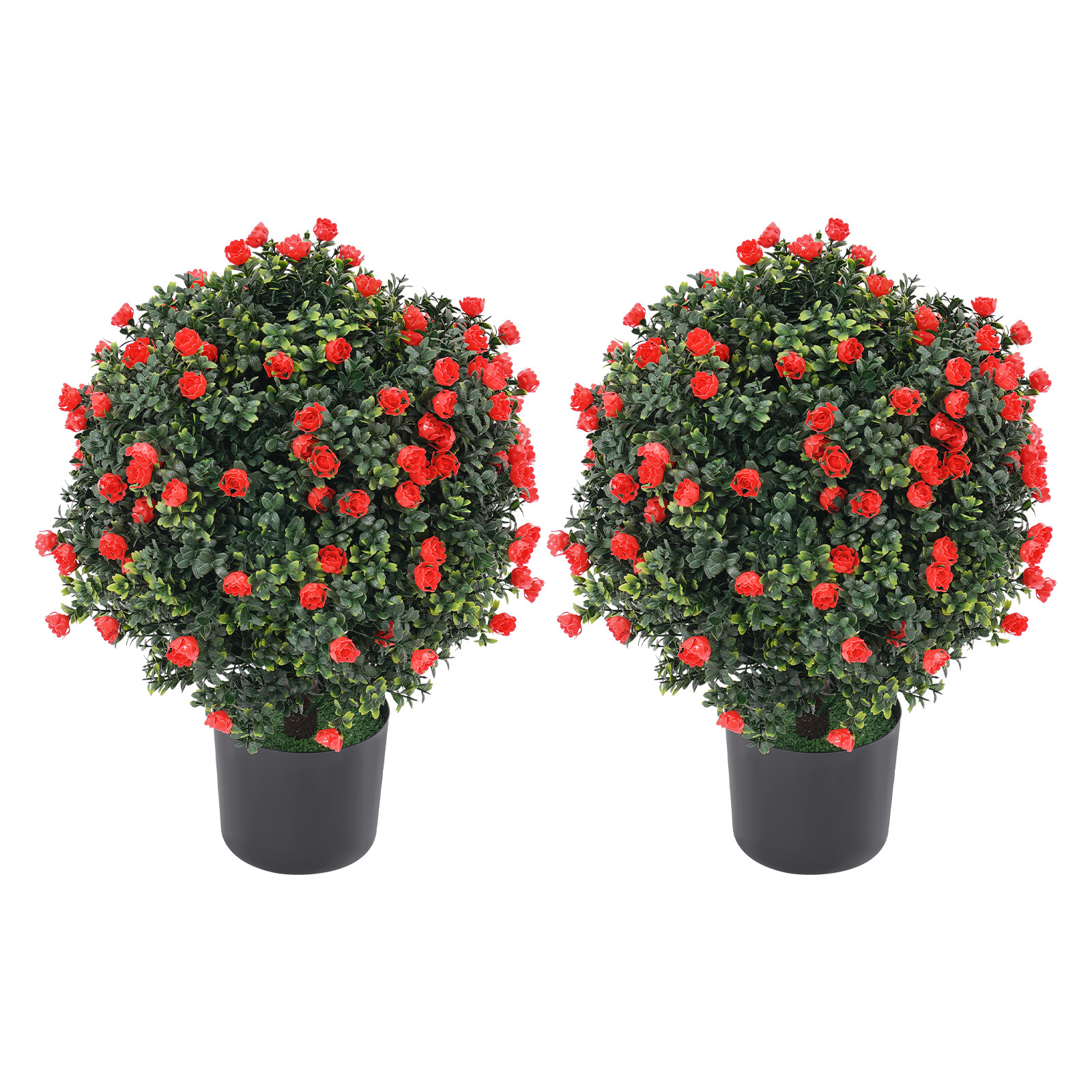 Artificial Potted Bushes Artificial Potted Plants UV Resistant Potted Plants USA