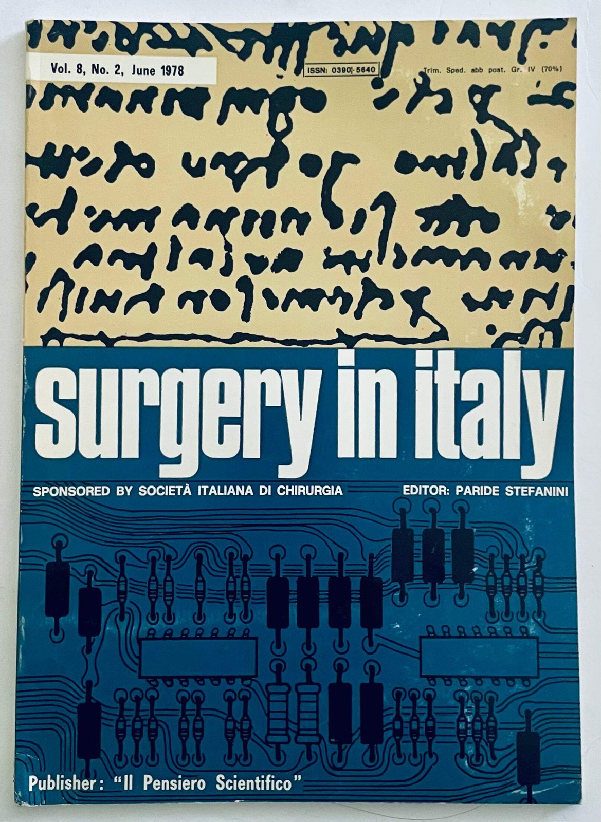 SURGERY IN ITALY | VOL. 8 no 2 JUNE 1978 | PARIDE STEFANINI –