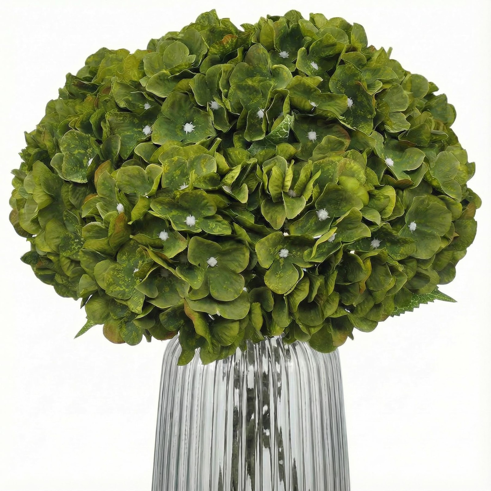 2Bouquets Artificial Fake Flowers Plants Silk Hydrangea Arrangements Wedding …