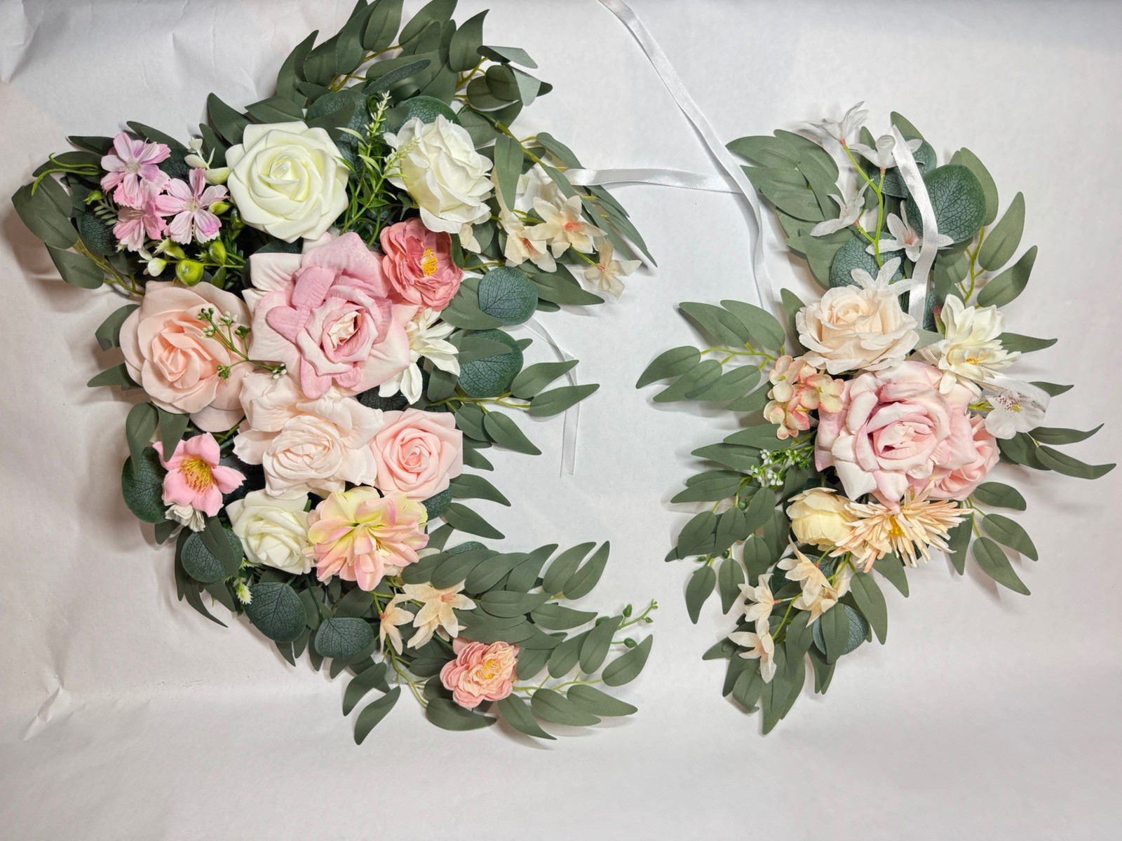 Artificial Wedding Arch Flowers Kit Lifelike Silk Foam Decoration Events New