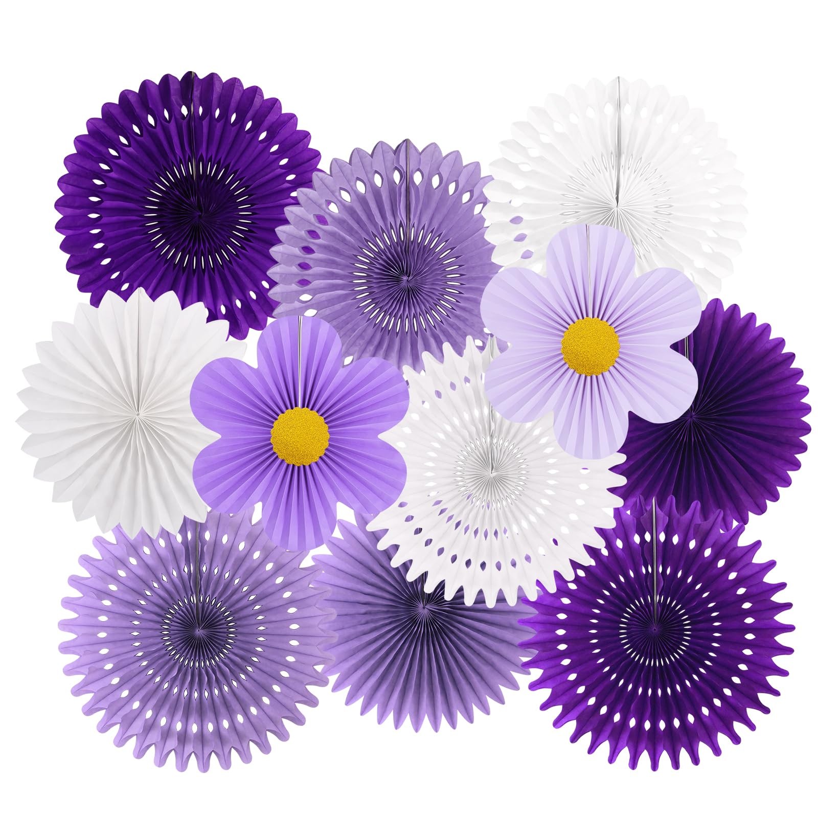 10 PCS Pastel Party Paper Flower Decoration Wall Backdrop Baby Shower