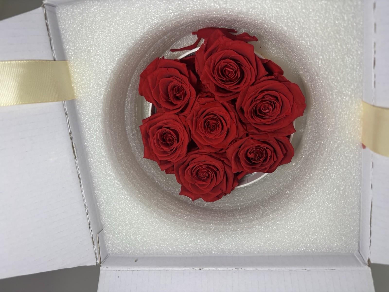 AROMEO Red Roses A Gift That Lasts Preserved Fresh Flowers