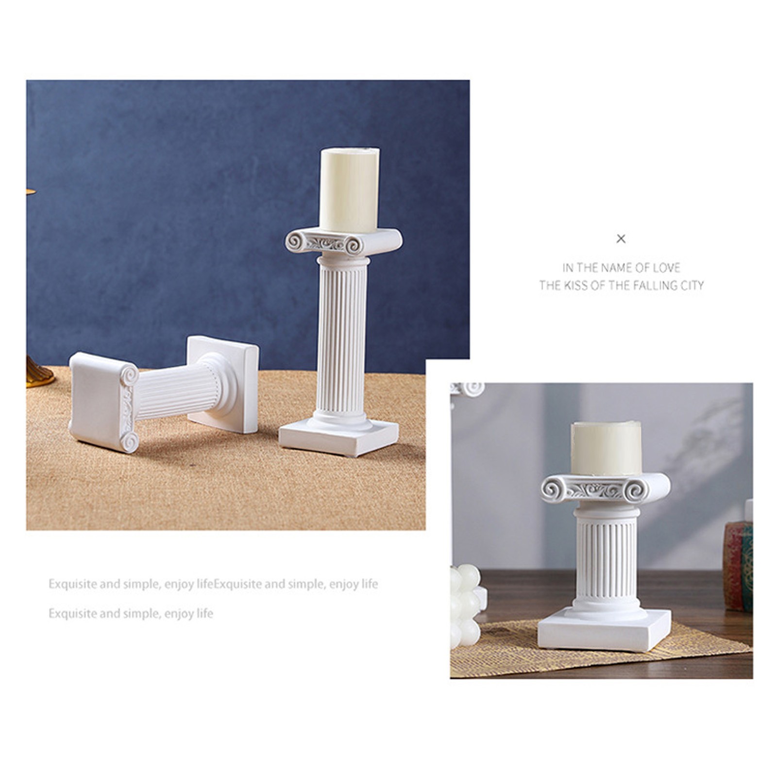 1-Roman Pillar Decor For Wedding Home Garden Outdoor MYNU