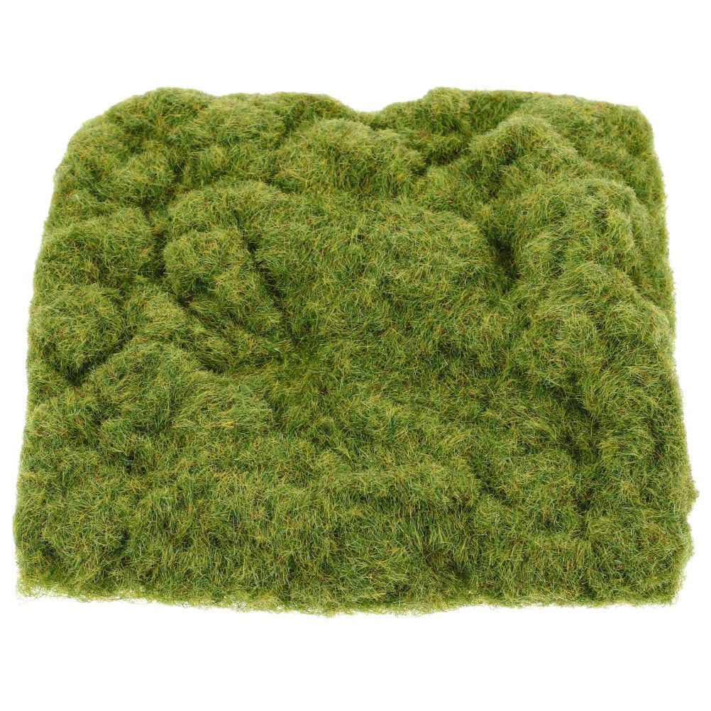 1 Pack Durable Nylon Artificial Moss for Decor Green Simulated Plant Craft