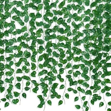 12 Pack 86Ft Artificial Ivy Vines – Faux Greenery Garland for Home Decor