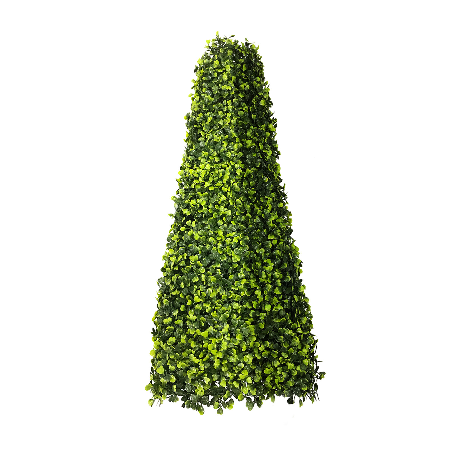 25.6” Artificial Topiary Tree Faux Boxwood Tower Home Garden In/Outdoor Decor