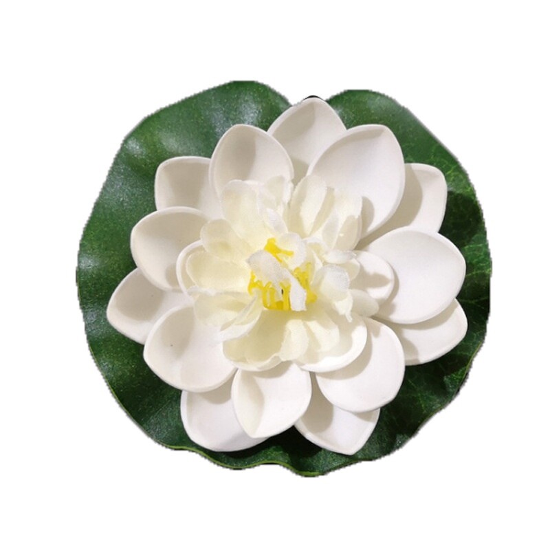 Fake Lotus Lotus Pool Fish 5PC10cm Simulation Lotus Flower Artificial Sleeping