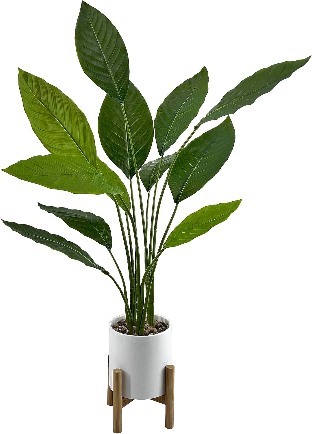 Bird of Paradise Artificial Plant Fake Tree Fake Banana Leaf Plant Tropical Palm