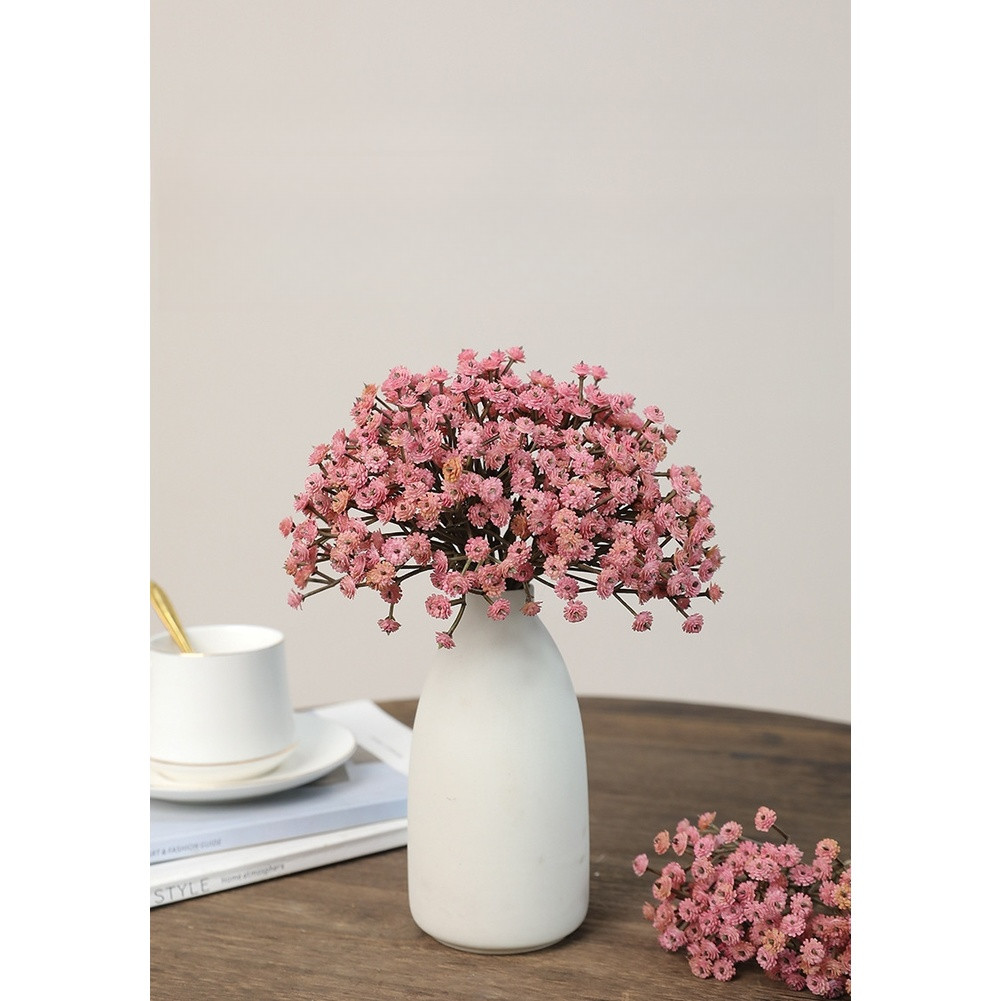 Artificial Gypsophila Bouquet 3 Stems Plastic Material for Long Lasting Use