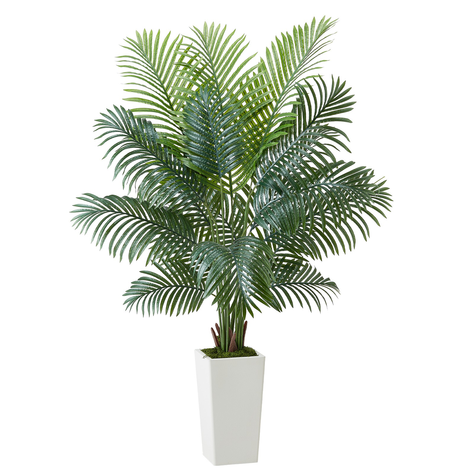 Uimoso 6ft Tall Artificial Areca Palm Tree in Pot for Indoor Decoration