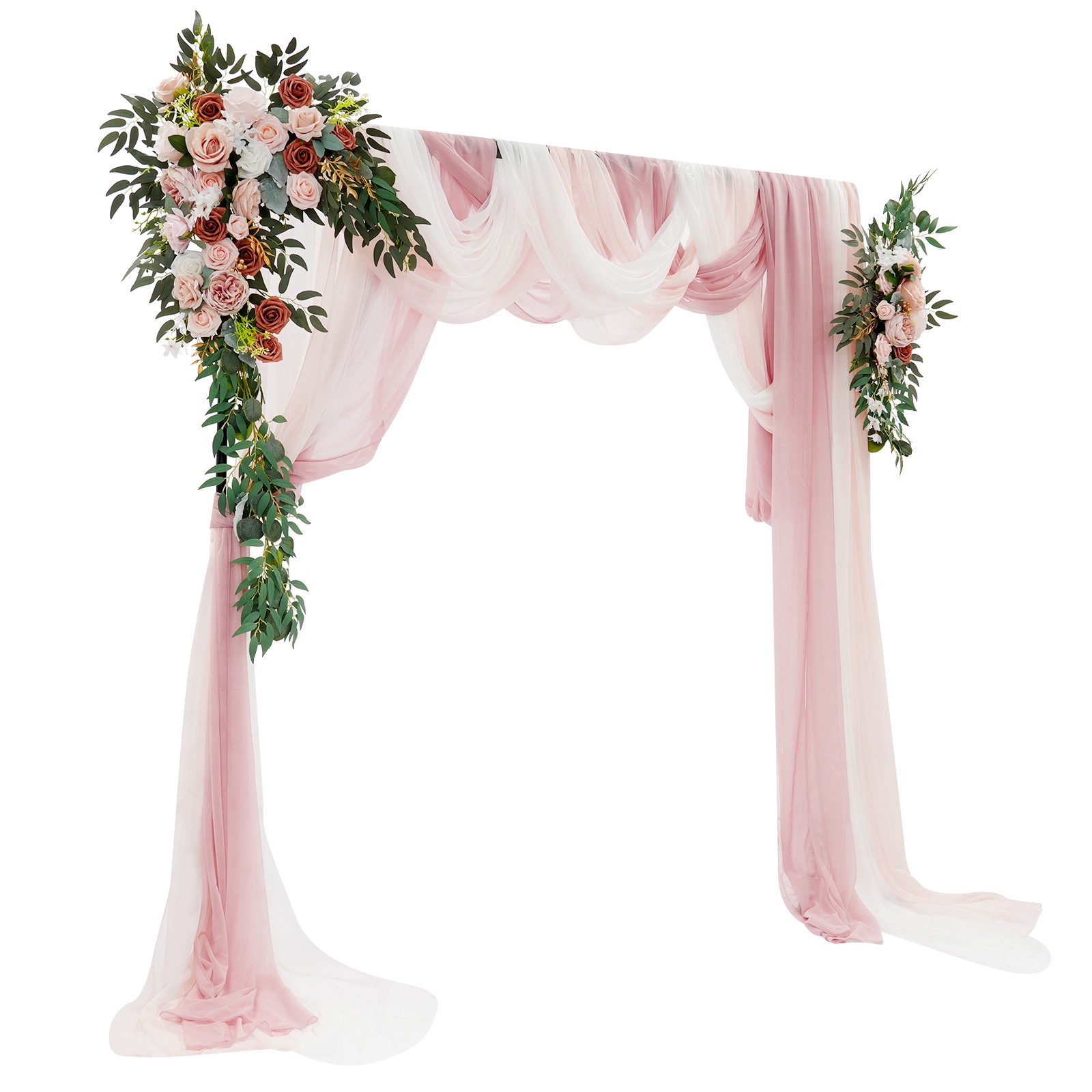 Decorative Artificial Flowers, Artificial Wedding Arch Flower Kit, Wedding Artif
