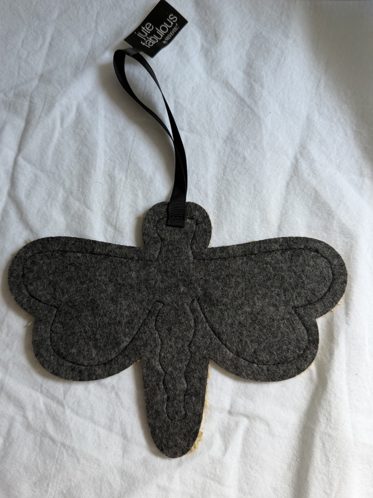 Silvestri Jute Fabulous Burlap Butterfly & Dragonfly Hanging Ornaments Decor Lot