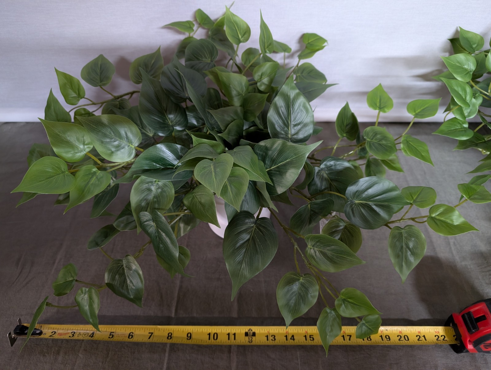 Lot of 2 – Threshold Realistic Faux Pothos Plants in Ceramic Pot