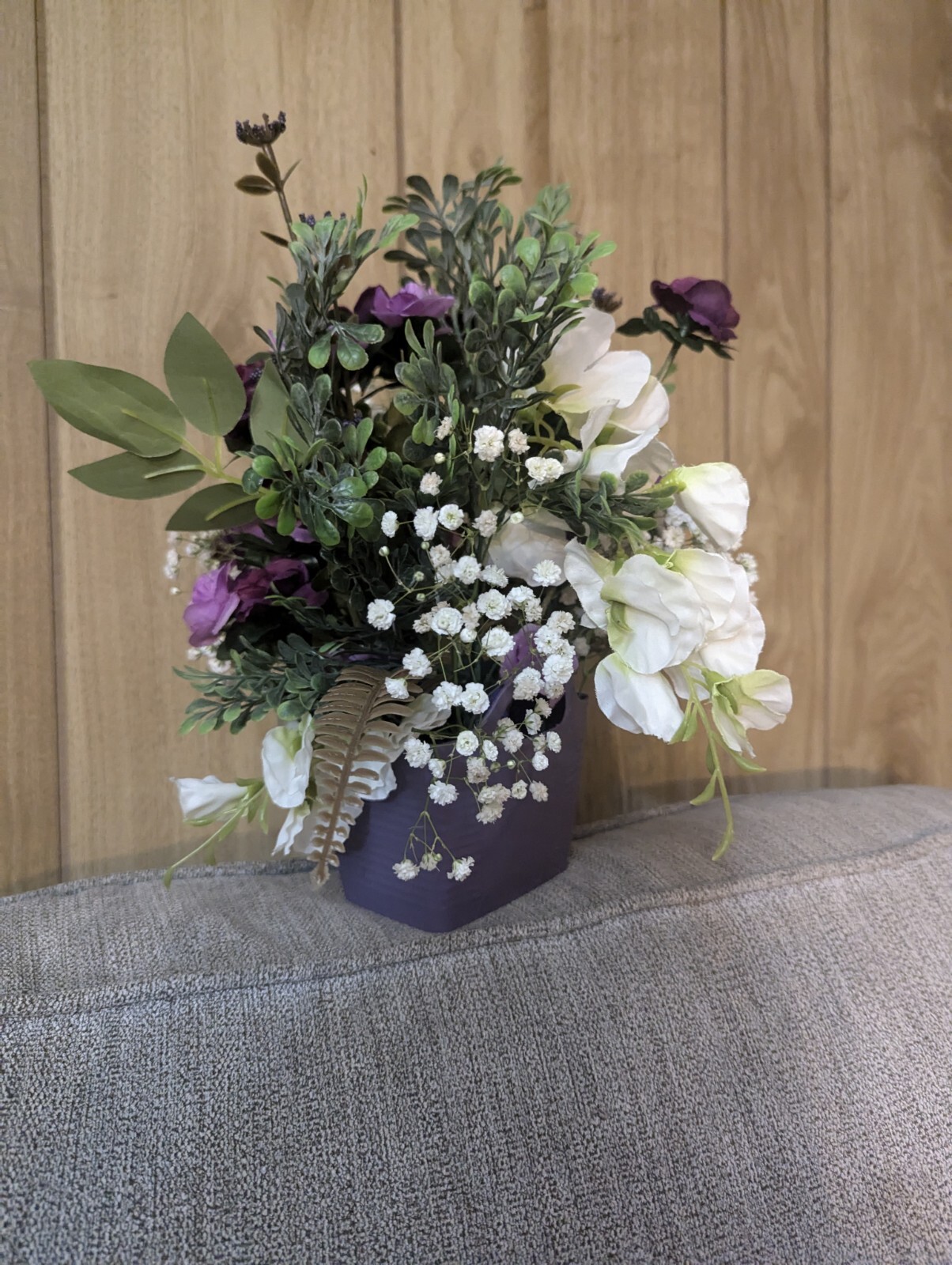 Countertop Floral purple roses Bathroom Custom Made Use With Croscill Chambord