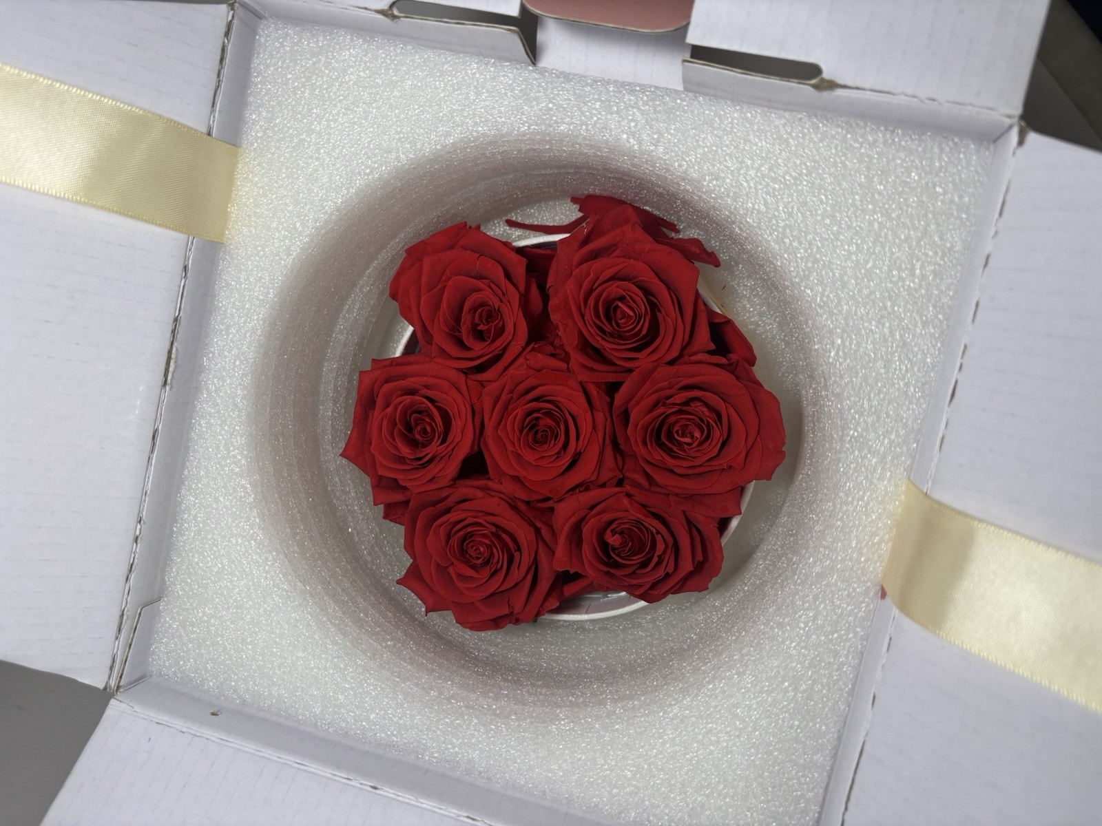 AROMEO Red Roses A Gift That Lasts Preserved Fresh Flowers
