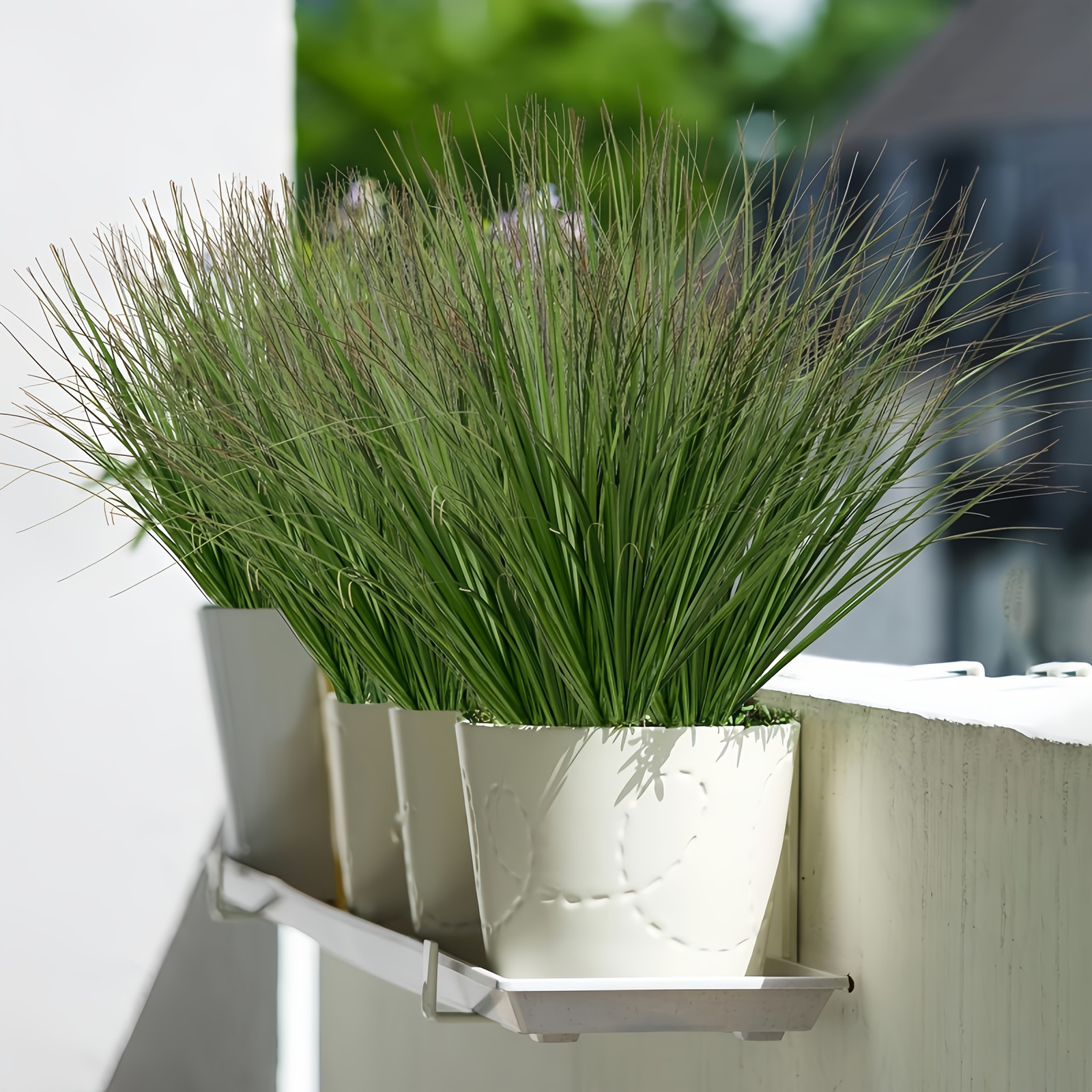 30pcs Lifelike Artificial Plants 70CM Onion Grass, Artificial Grass Plant