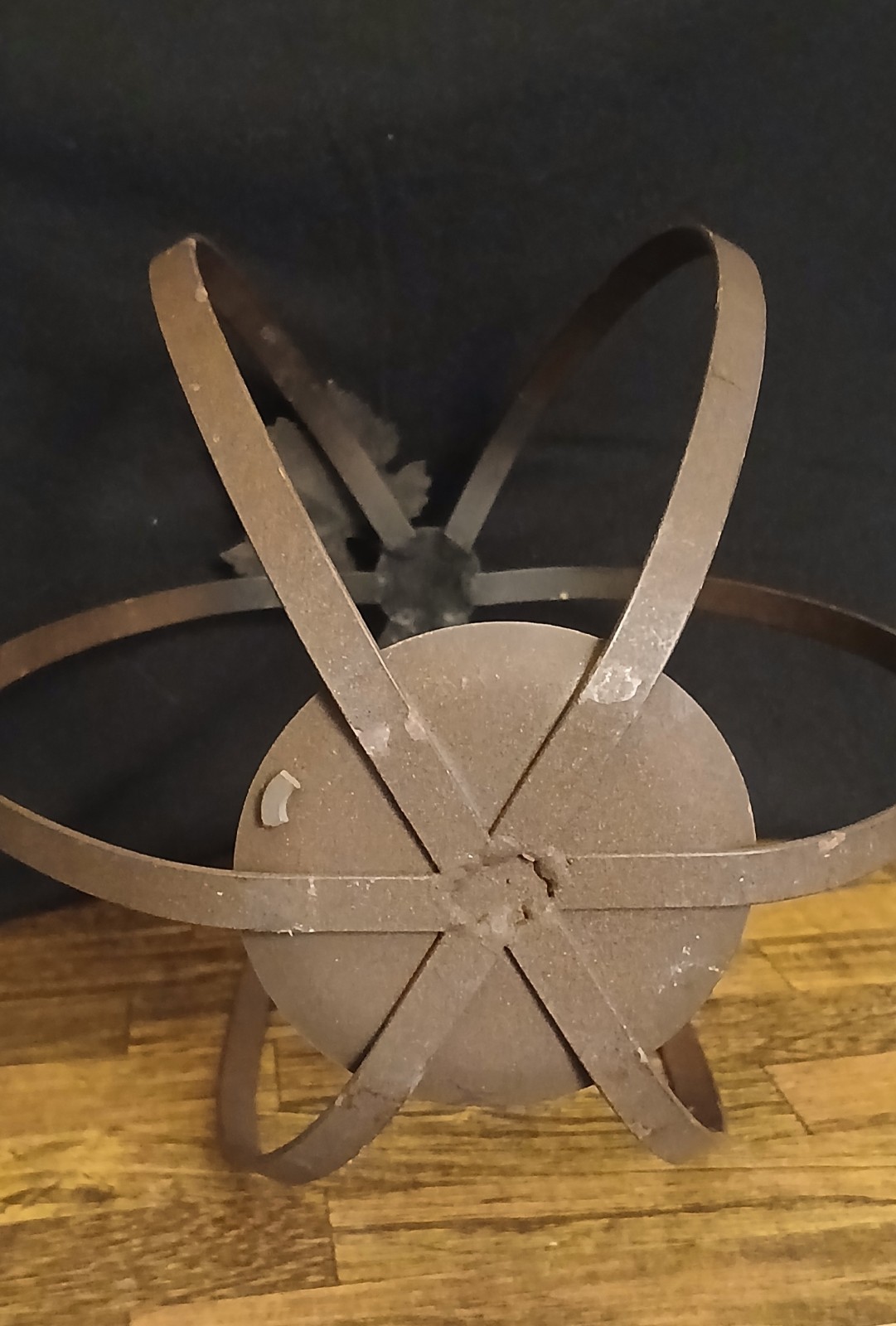 Rustic Steel Pumpkin Decor Centerpiece Fall Decor 13 ” Tall