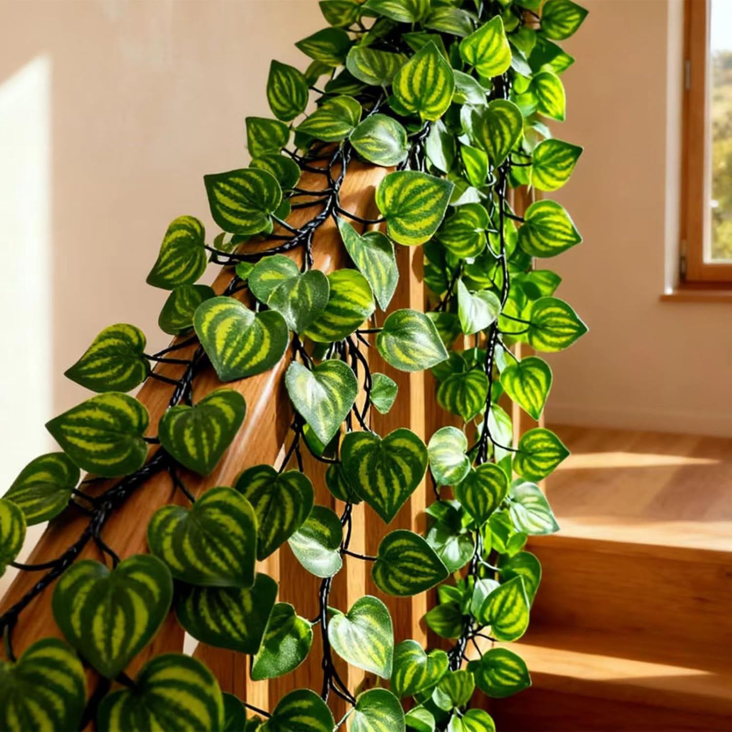 Fake Vines for Room Decoration Artificial Ivy Garland Hanging Vines Faux Vines D