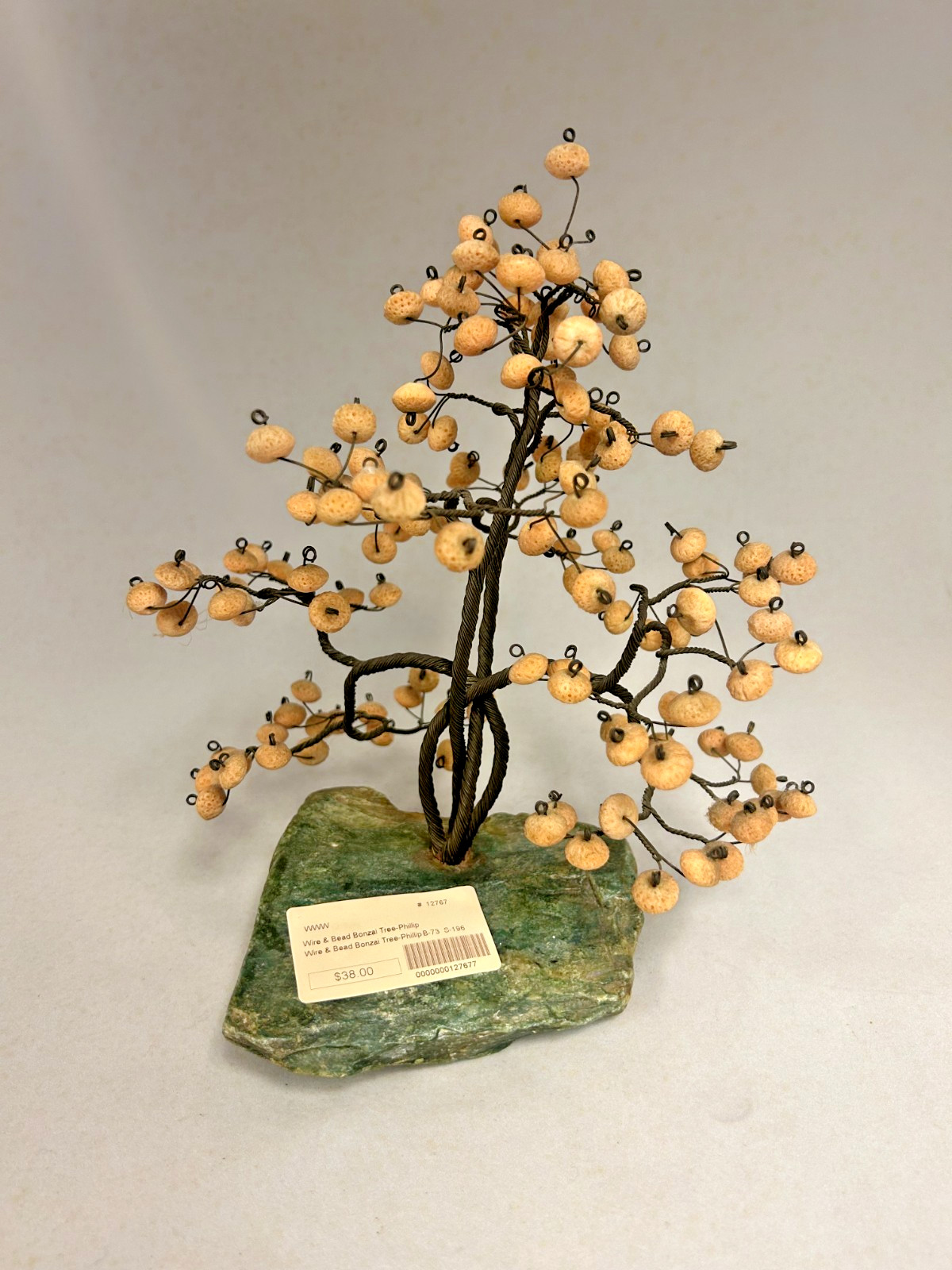 Wire & Bead Bonsai Tree Sculpture – Handmade in the Philippines