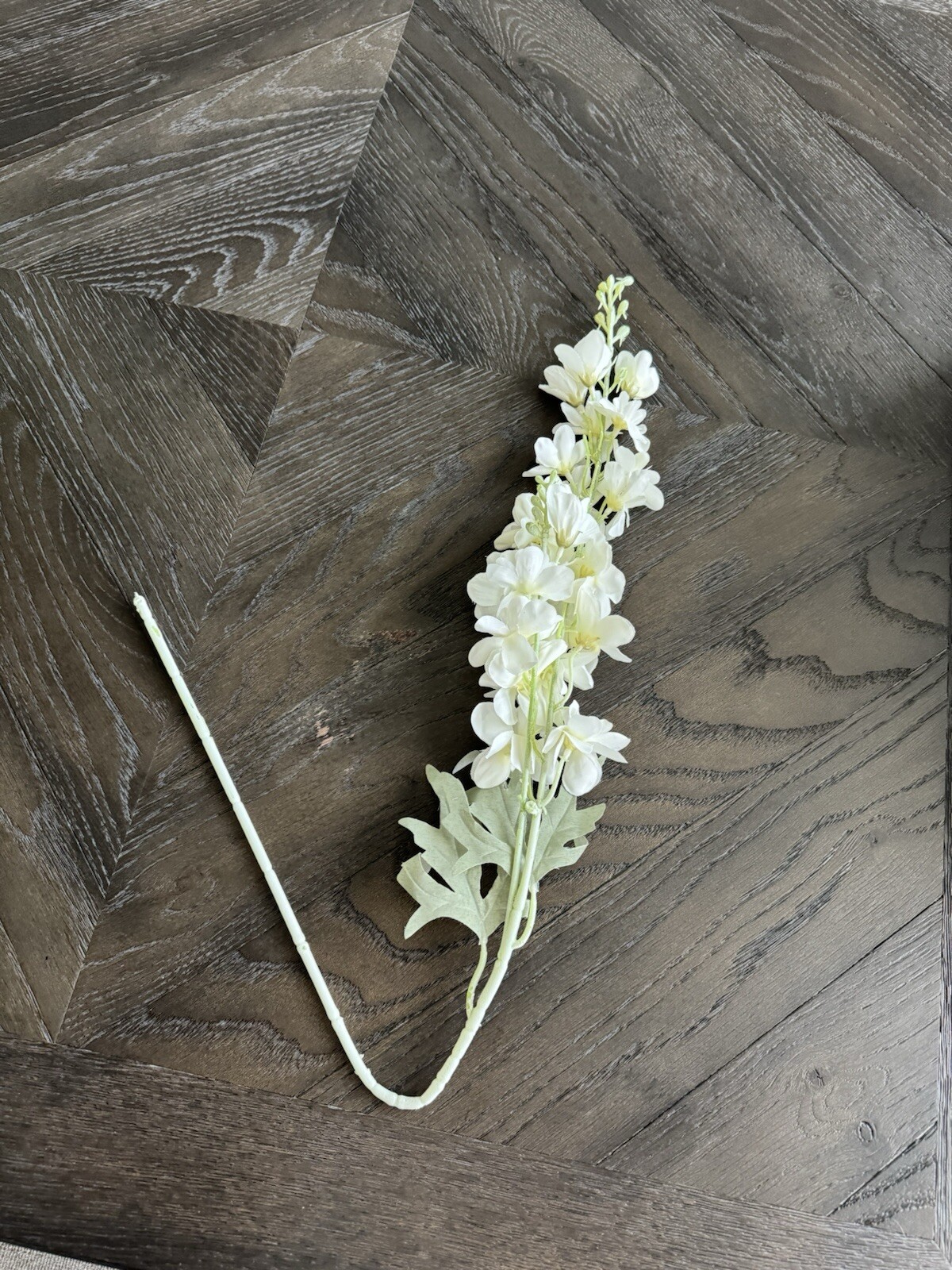 Artificial 2-Branch Ivy & Hyacinth Flower For Wedding Aisle Decoration, Home Dec