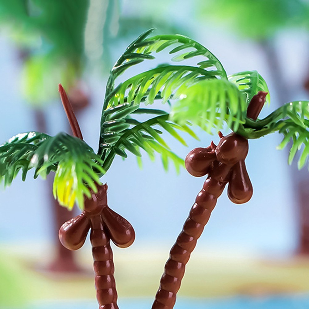 Vibrant Simulated Coconut Tree for Captivating Home Landscape Displays
