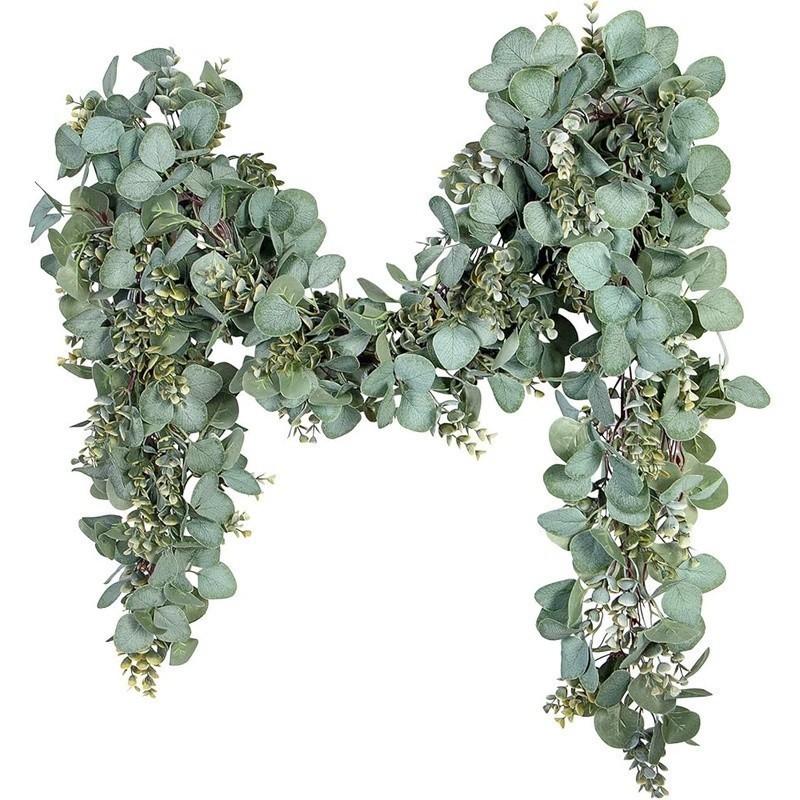 Faux Eucalyptus Garland Greenery Decoration Wedding Rustic Home Decor 6.56ft New