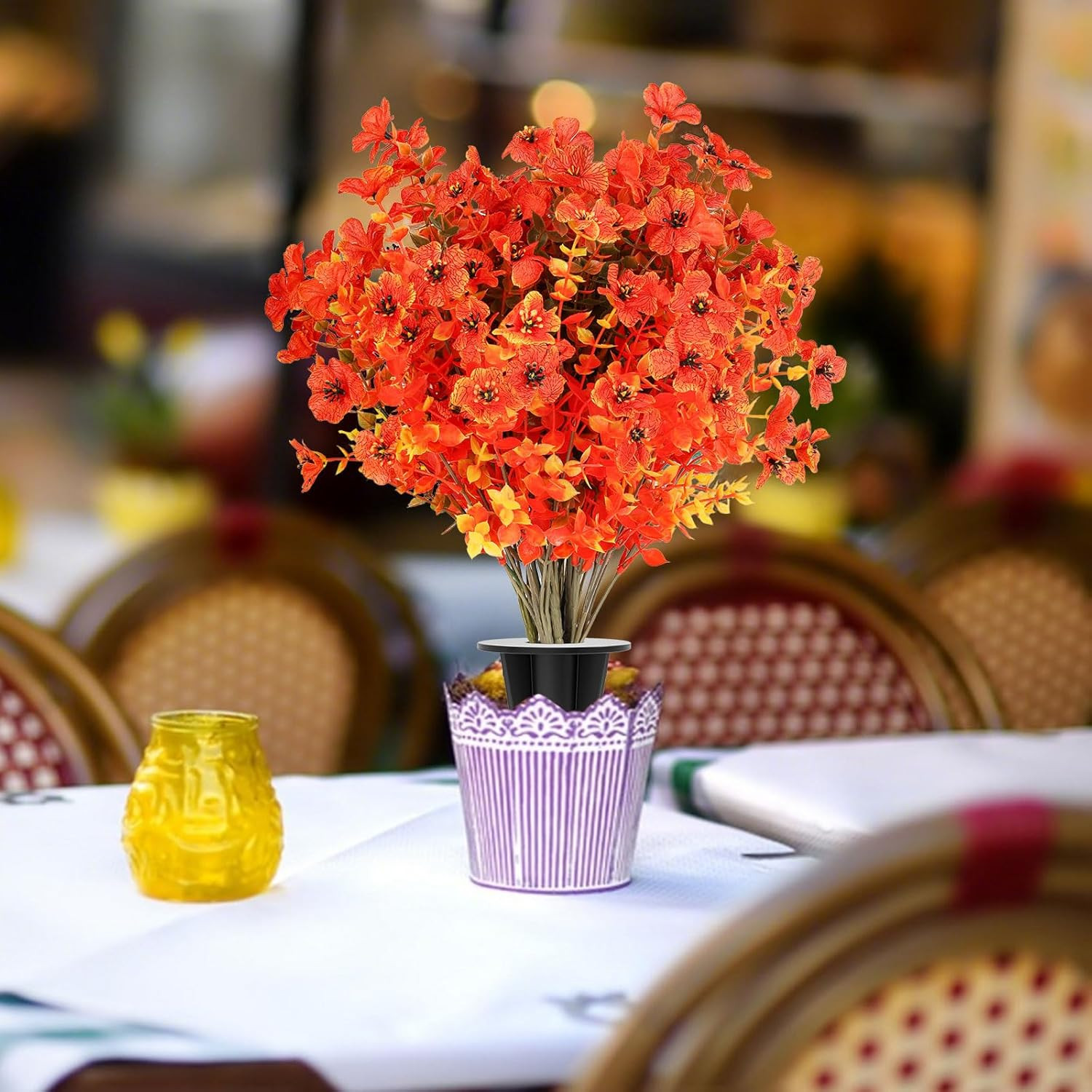 Artificial Flowers Holder for Outdoors and Indoor, 6 PCS Floral Ground Spike for