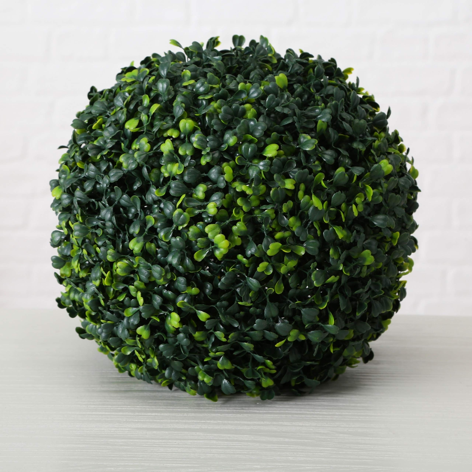 S Grammercy Box Wood Ball 11 Inch Lush Green Bowl Filler Greenery Globe Faux Box