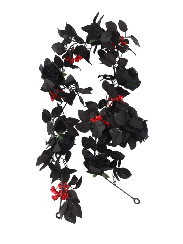 Decorative Hanging Vines in Black 5 7FT Perfect for Halloween Displays