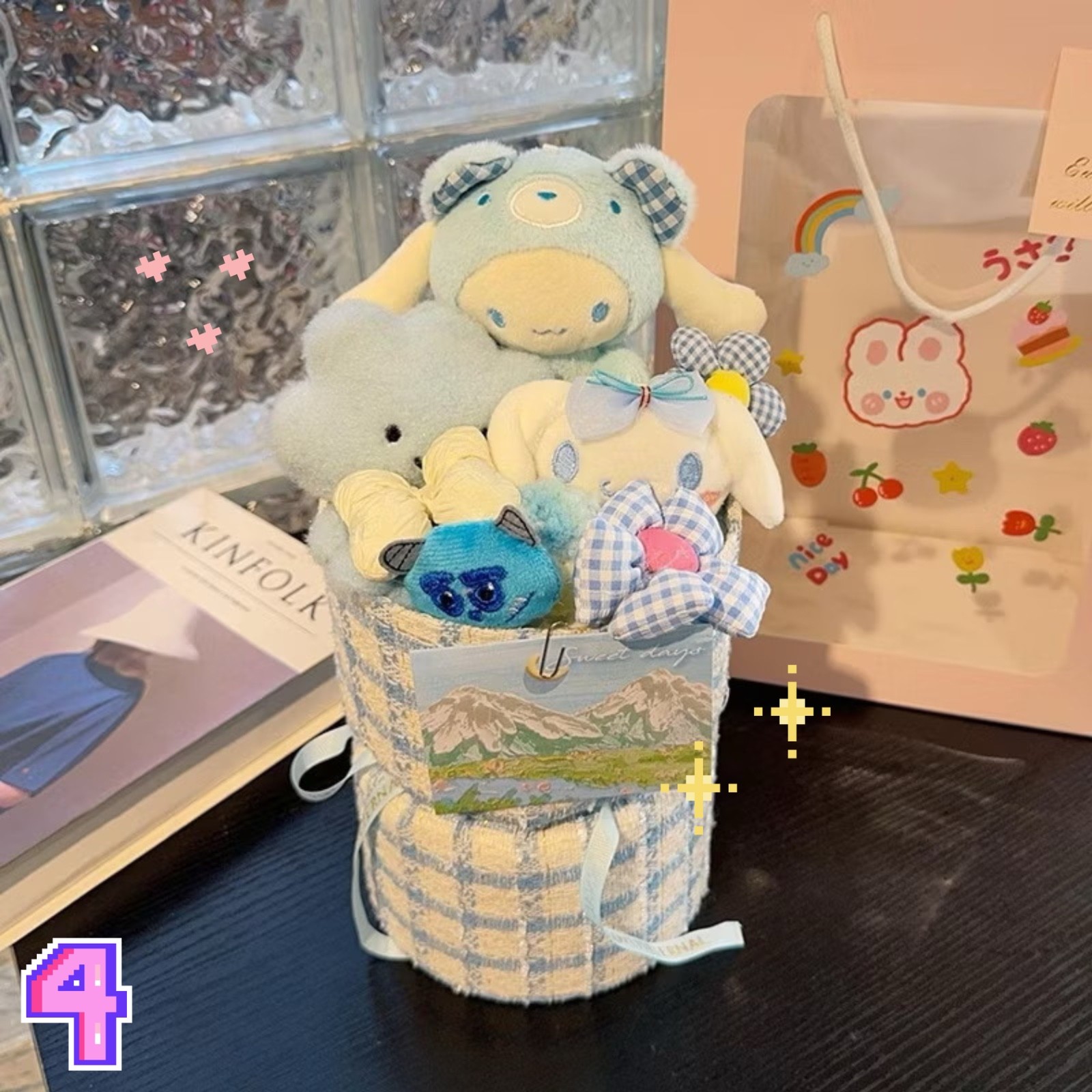 plush bouquet