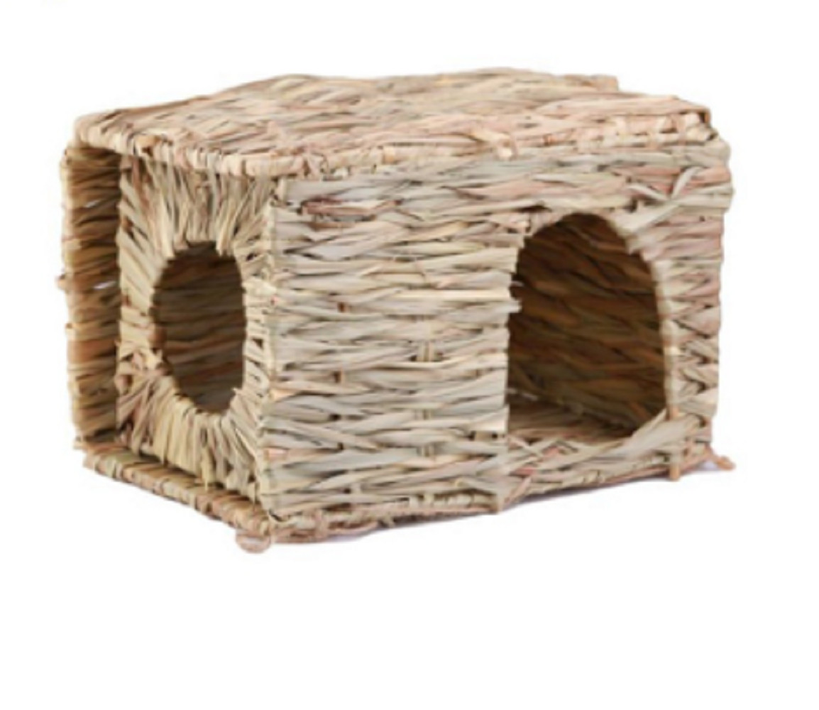 Natural Hay House Weaving Hollow Grass Home Decoration Delivery Keep Things 20cm