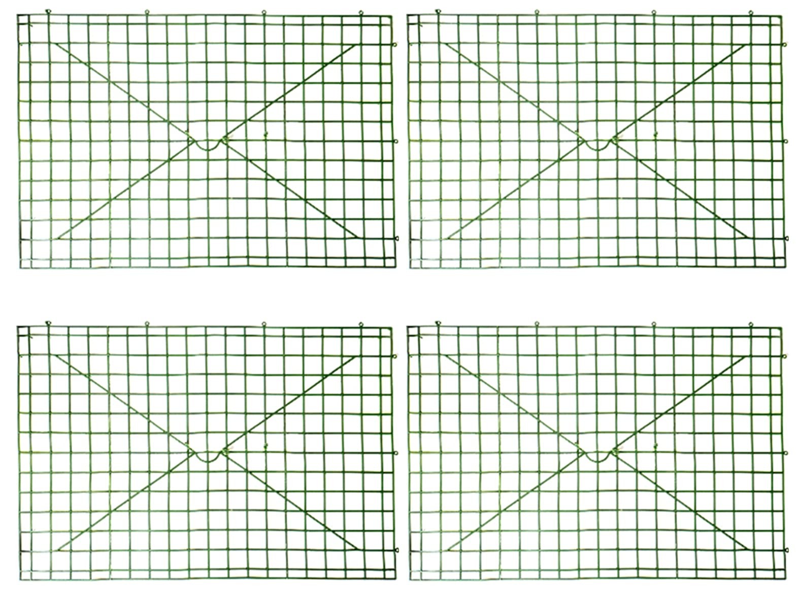 Artificial Flower Grid Panels,DIY Flowers Wall Frames,Flowers Wall Arches Bac…