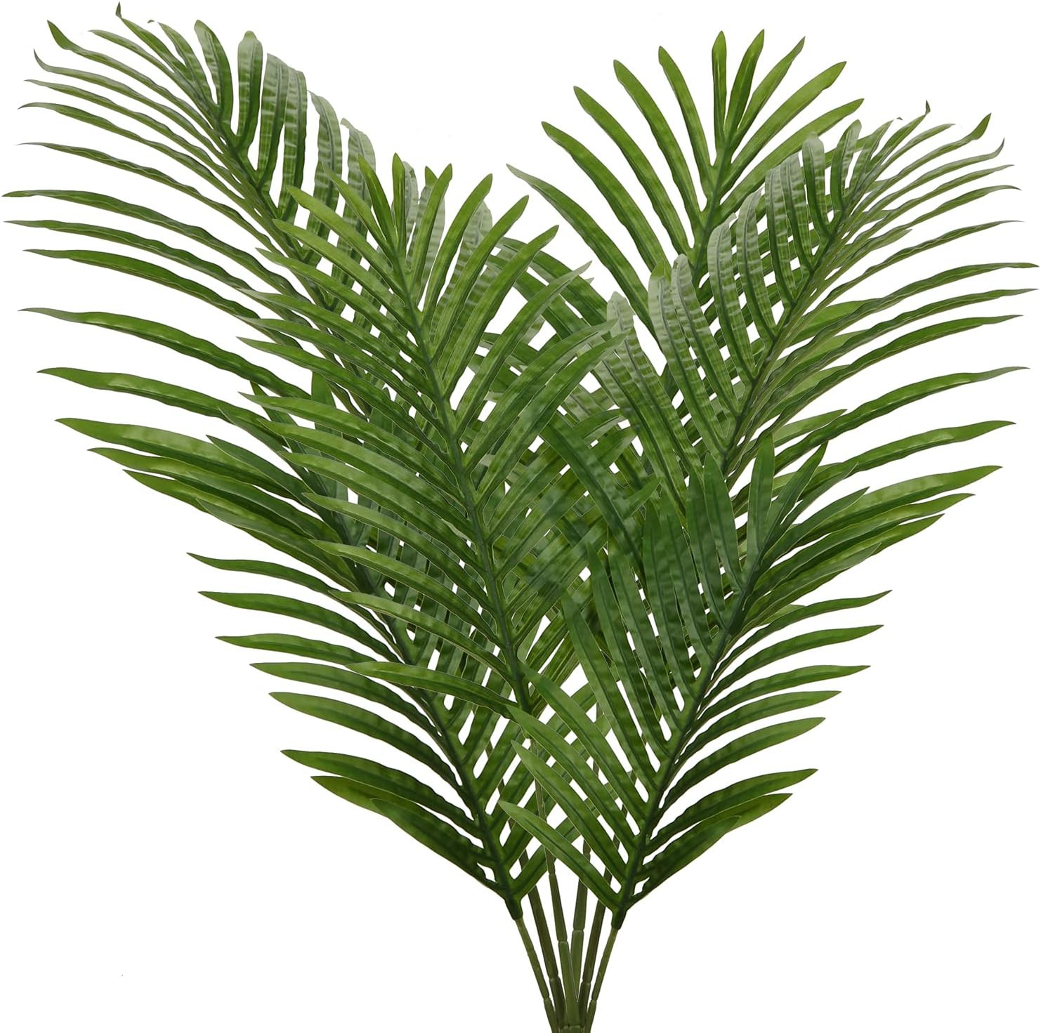 Large Artificial Palm Leaves Palm Fronds Tropical Leaves Areca Palm Branches Pal