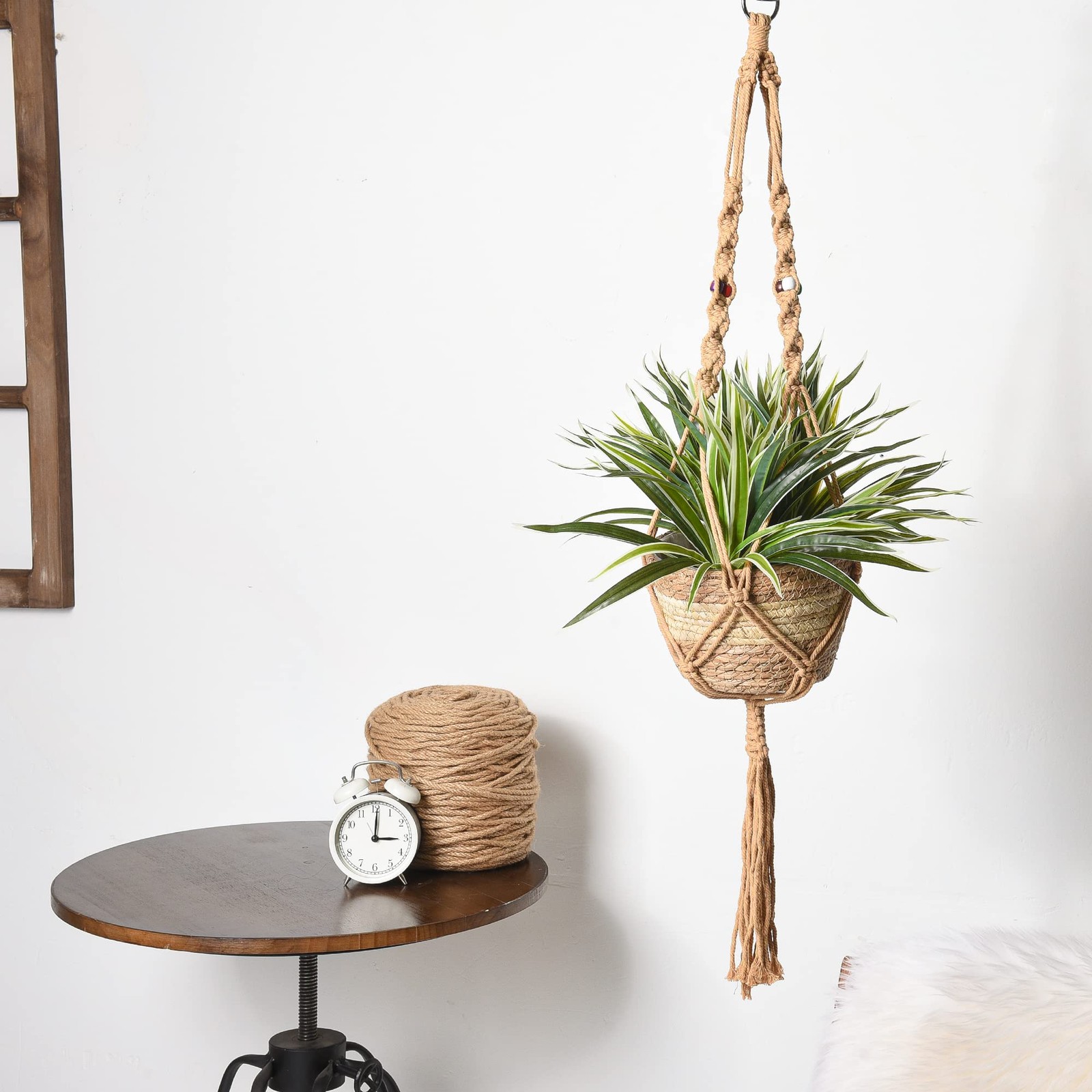 5 PCS Artificial Spider Plant Fake Greenery Realistic Chlorophytum Plants Ind…