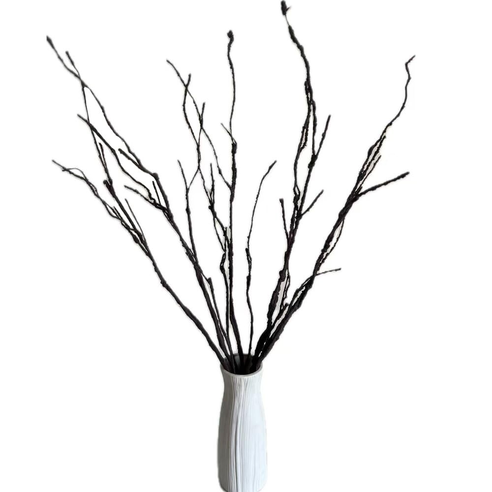 5PCS Artificial Lifelike Curly Willow Branches Decorative Dried Twigs 26 Inch…