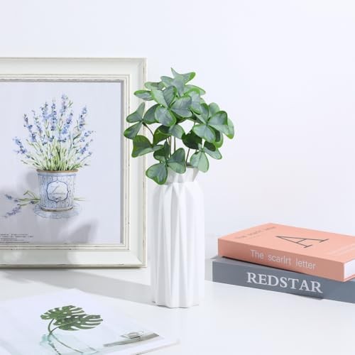 11 * 6 Inch Artificial Shamrock Plant, Faux Clover Greenery 26.00X16.00X3.00CM