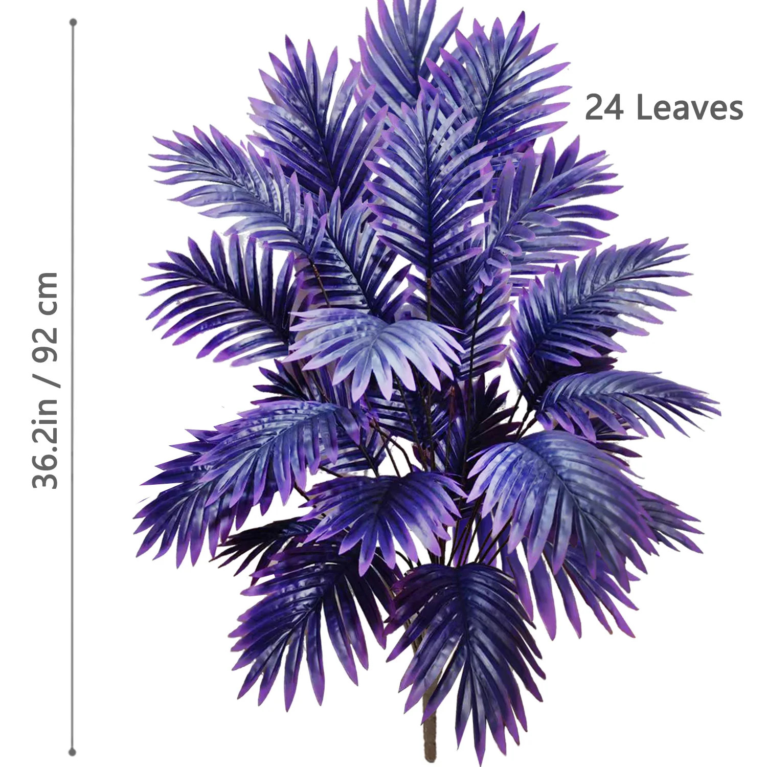 53-123cm Artificial Palm Tree Tropical Green Fake Plant Home Garden Decor