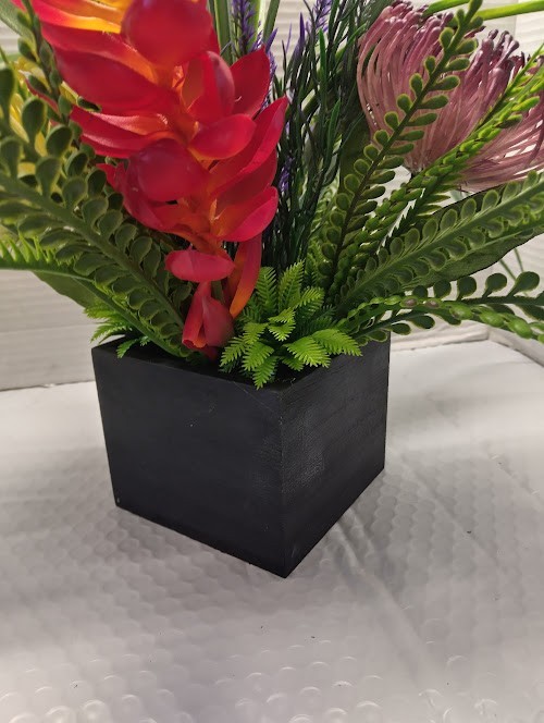 Artificial tropical floral arrangement BL