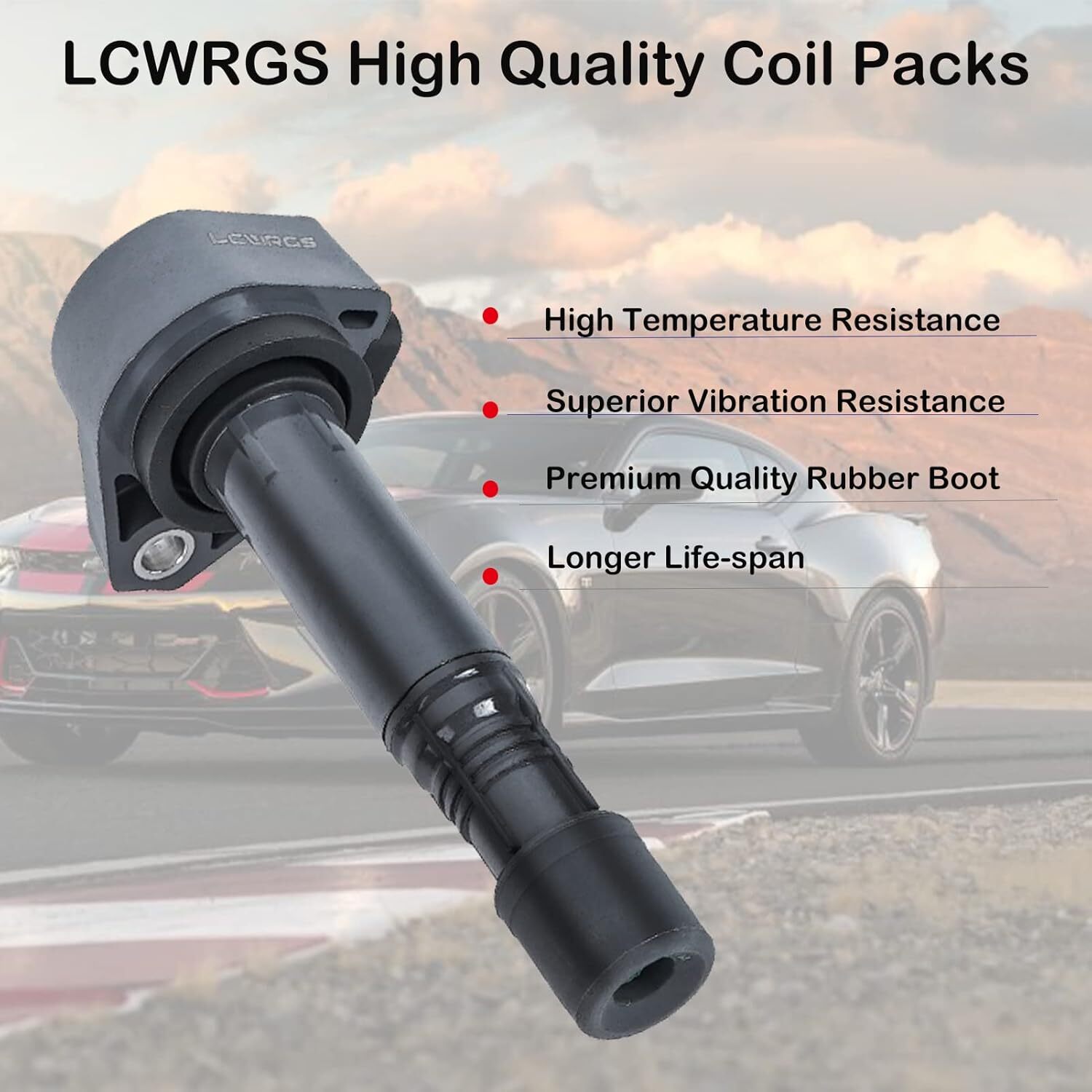 Set of 6 Ignition Coil Packs for 3.5L 2008 2009 2010 2012 2013 2014 2015 2016.
