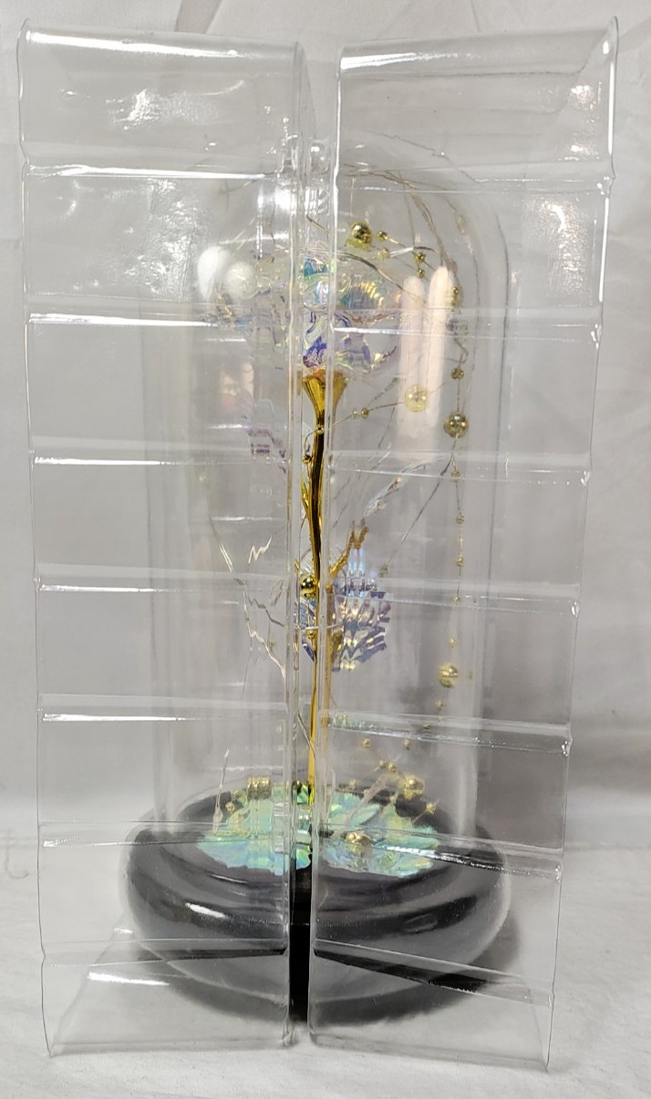 Galaxy Artificial Rose, Forever Enchanted Flowers with Colorful LED Light in