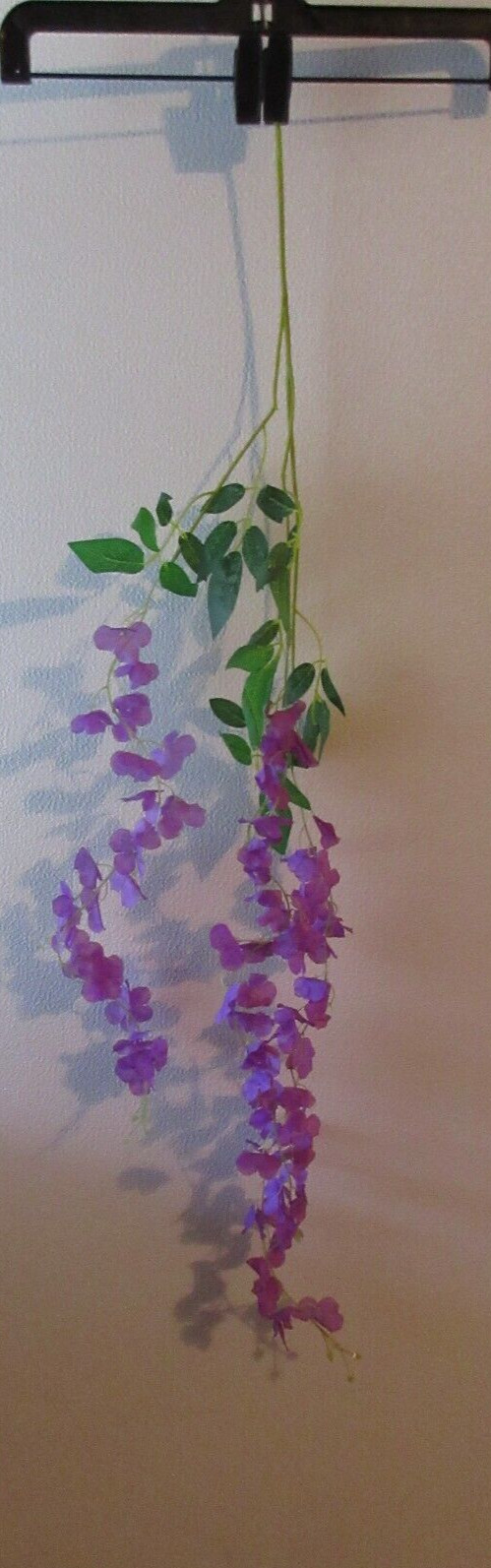 Serwalin Wisteria Hanging Flowers 12 Pack Artificial Flowers 3.75 Feet Fake Wis