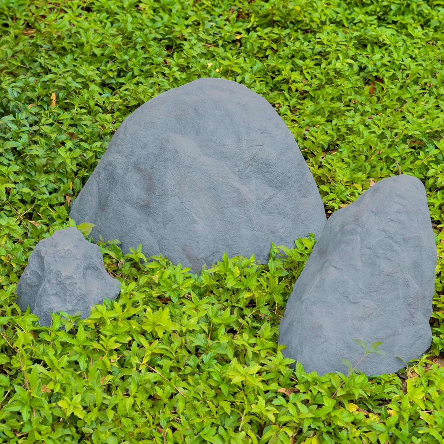 Artistic Weather-Resistant Faux Stone Rock for Garden and Patio Decor