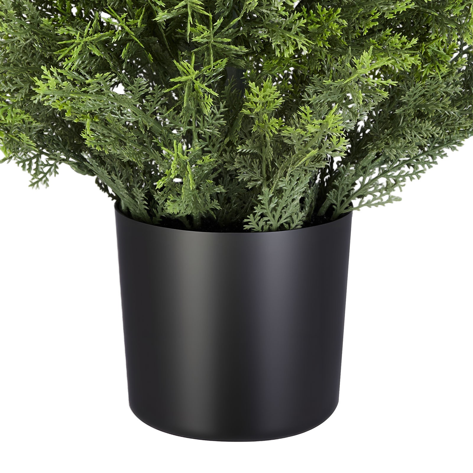 VEVOR Artificial Topiary Cedar Tree 36 Inch Faux Pine Plant Patio Backyard
