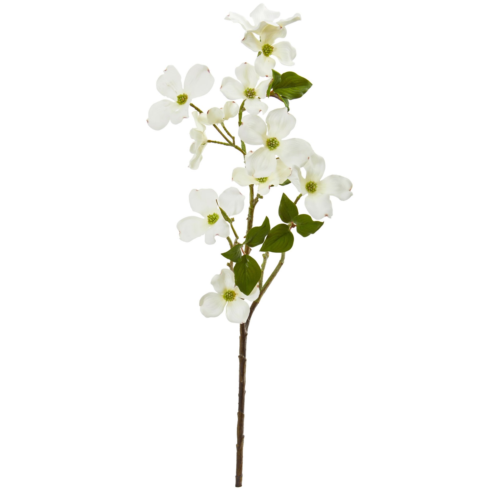 Nearly Natural 26-in Dogwood Artificial Flower (Set of 12)