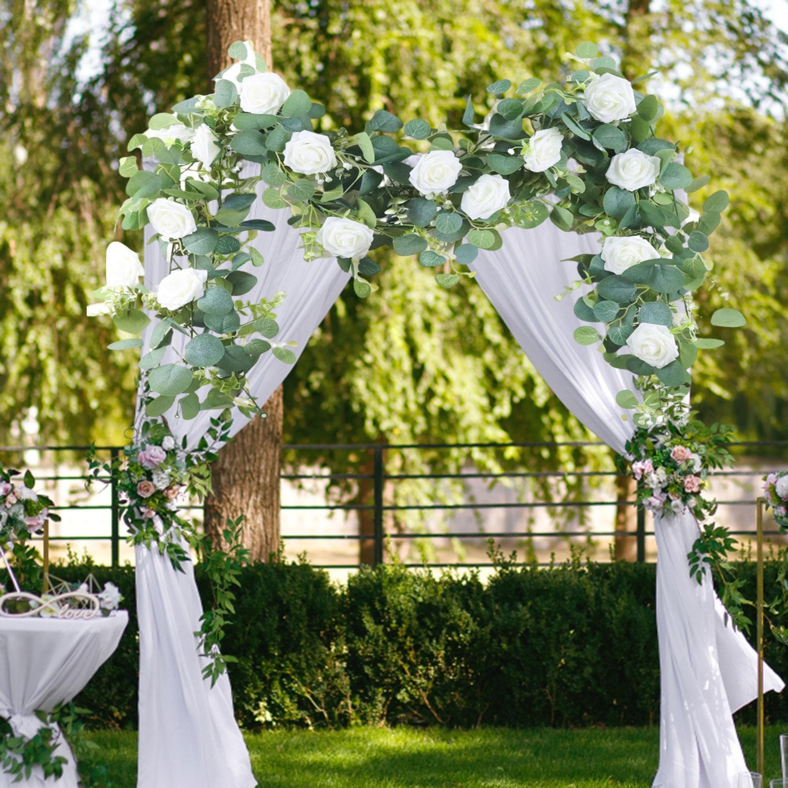Artificial Hanging Eucalyptus Garlands for Baby Shower Housewarming Party