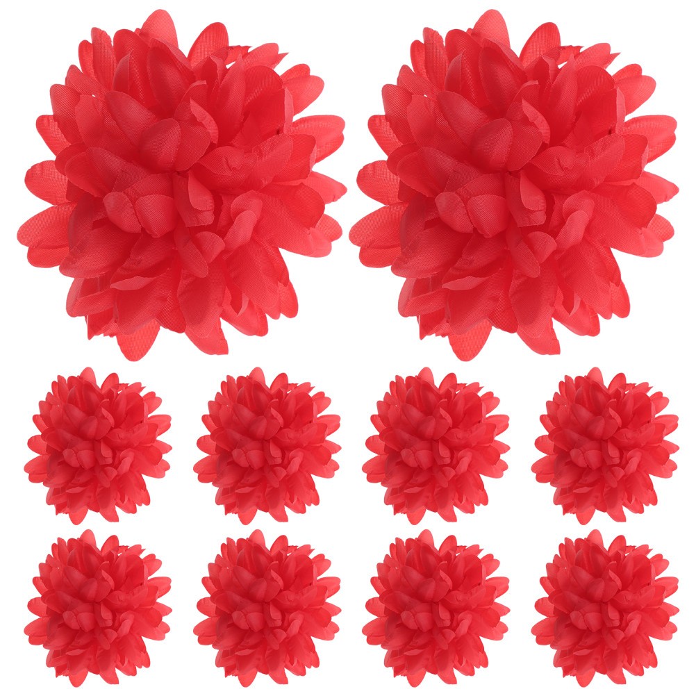 10 Pcs Multiple Bloom Chrysanthemum Artificial Plant Bouquet of Chrysanthemums