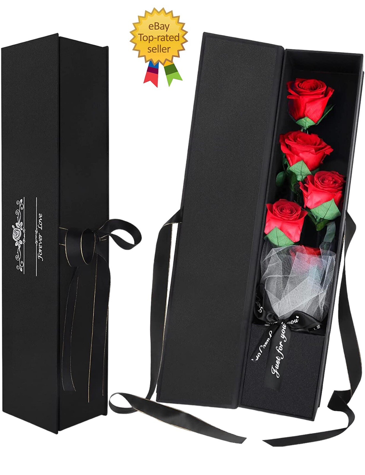 PARAROSE Mother’s Day Birthday Roses Gift for her, Handmade Rose Flowers in Box