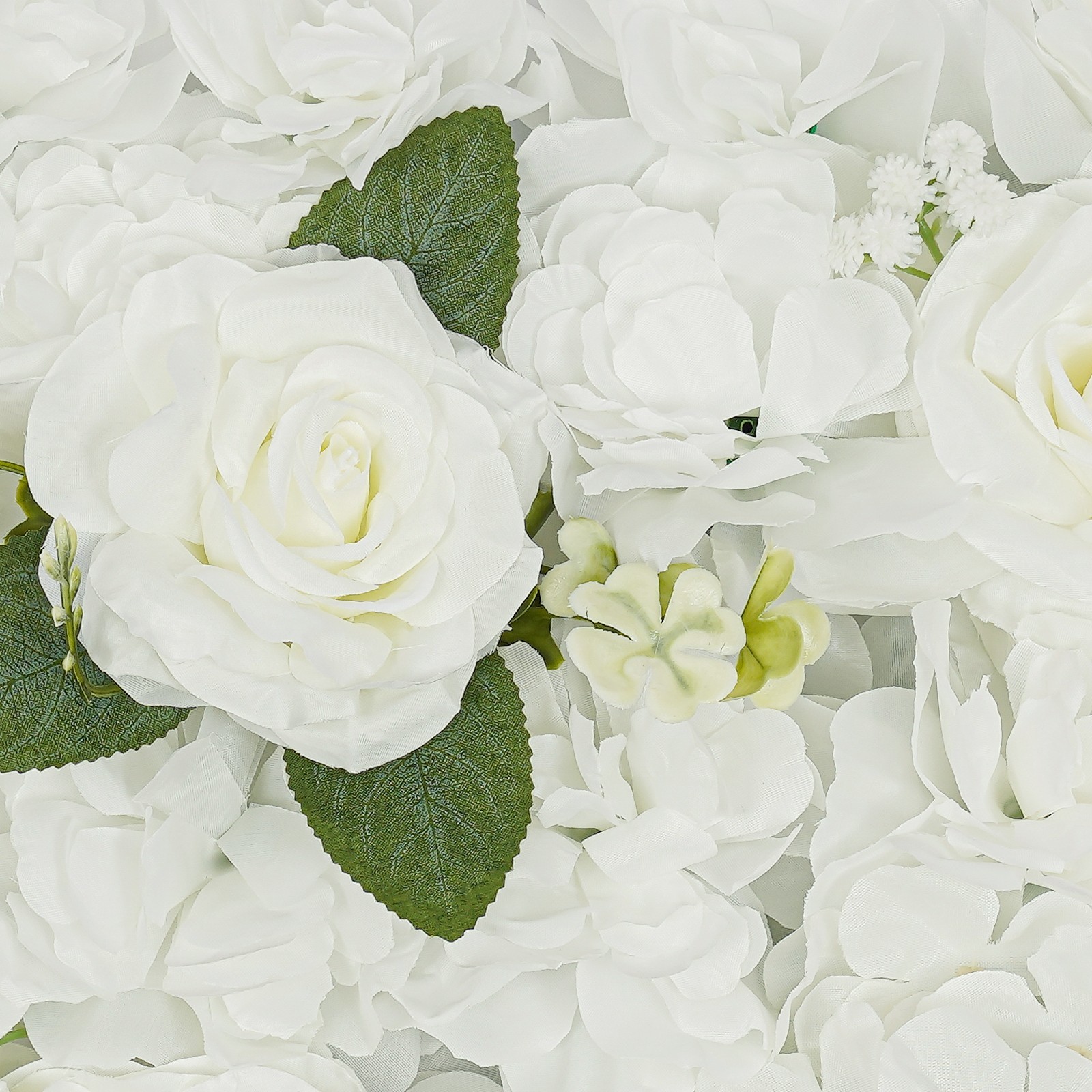 12pcs Artificial Flower Wall Panels Artificial Flowers Panel For Party Backdrops