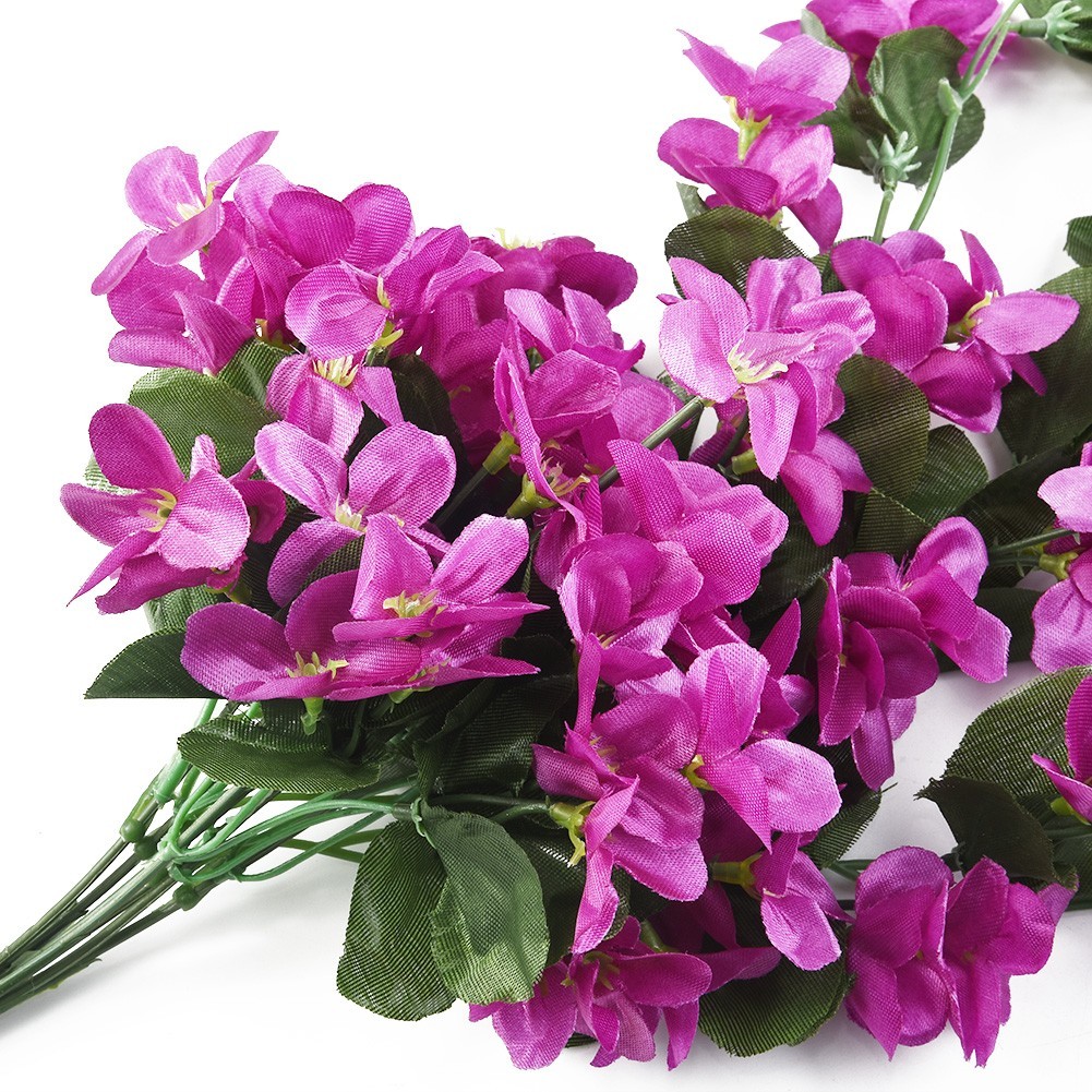 85cm Hanging Wall Artificial Fake Silk Flowers Rattan Plant Vine Home Decor